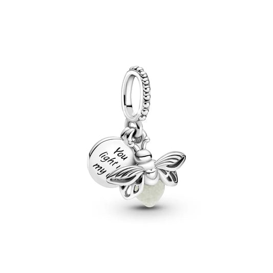 Charm Colgante Luciérnaga que Brilla en la Oscuridad